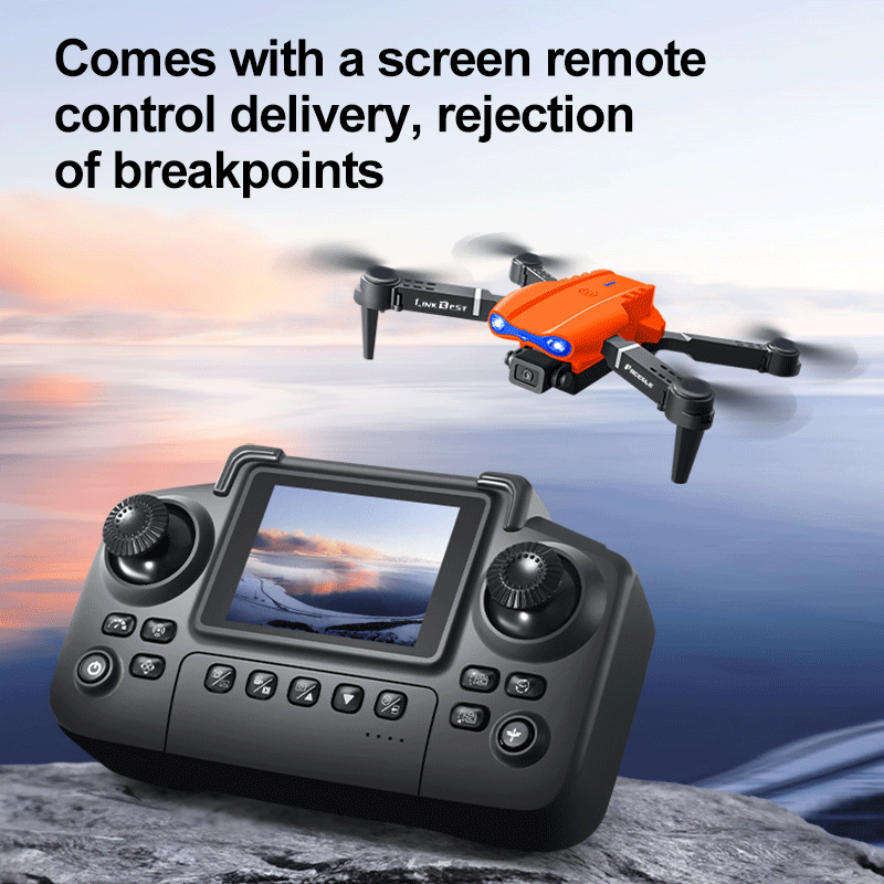 Drone RC pliable FACEGLE UAV E - Drone Controller Screen avis et prix