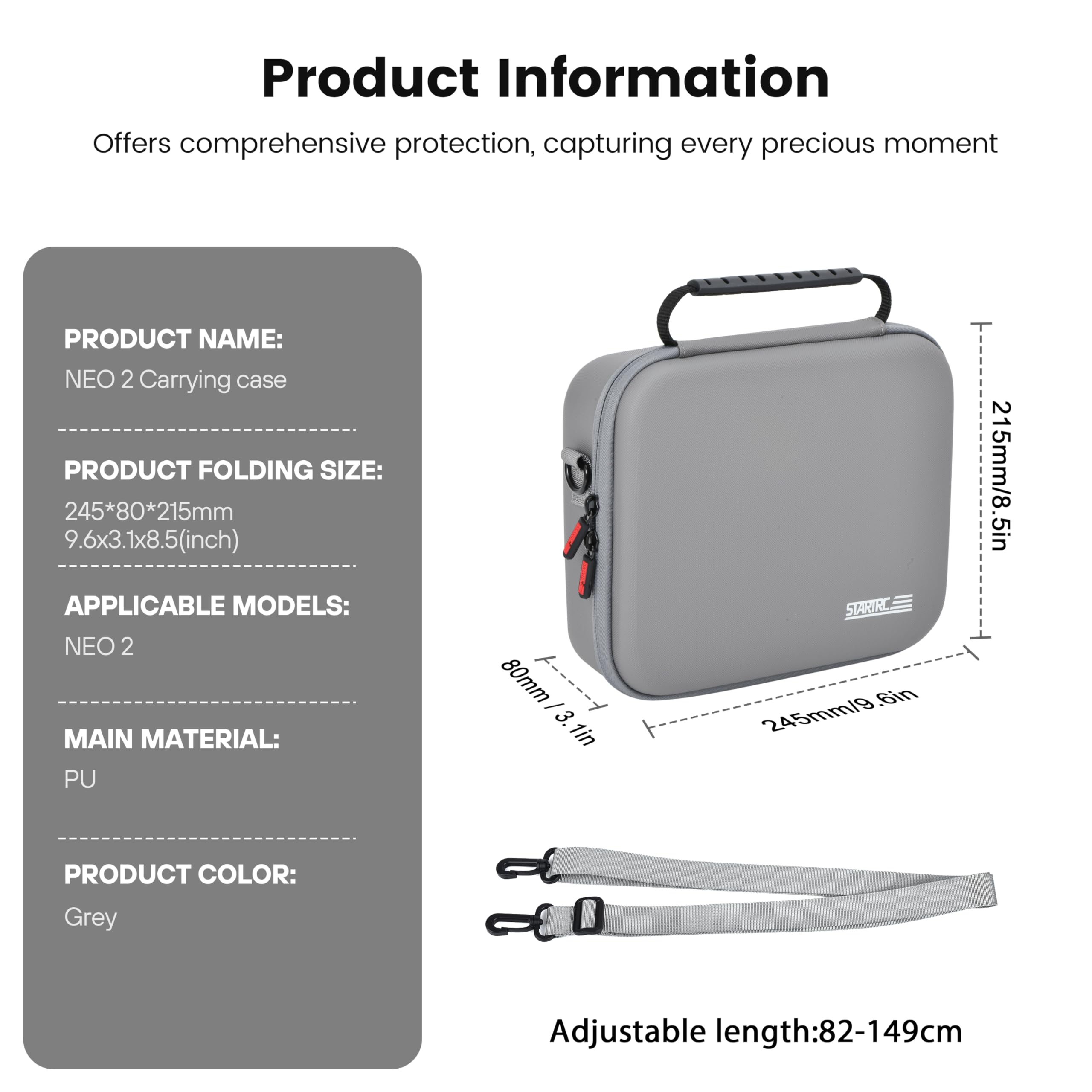 Sac à bandoulière portable en  - Drone Carrying Case avis et prix